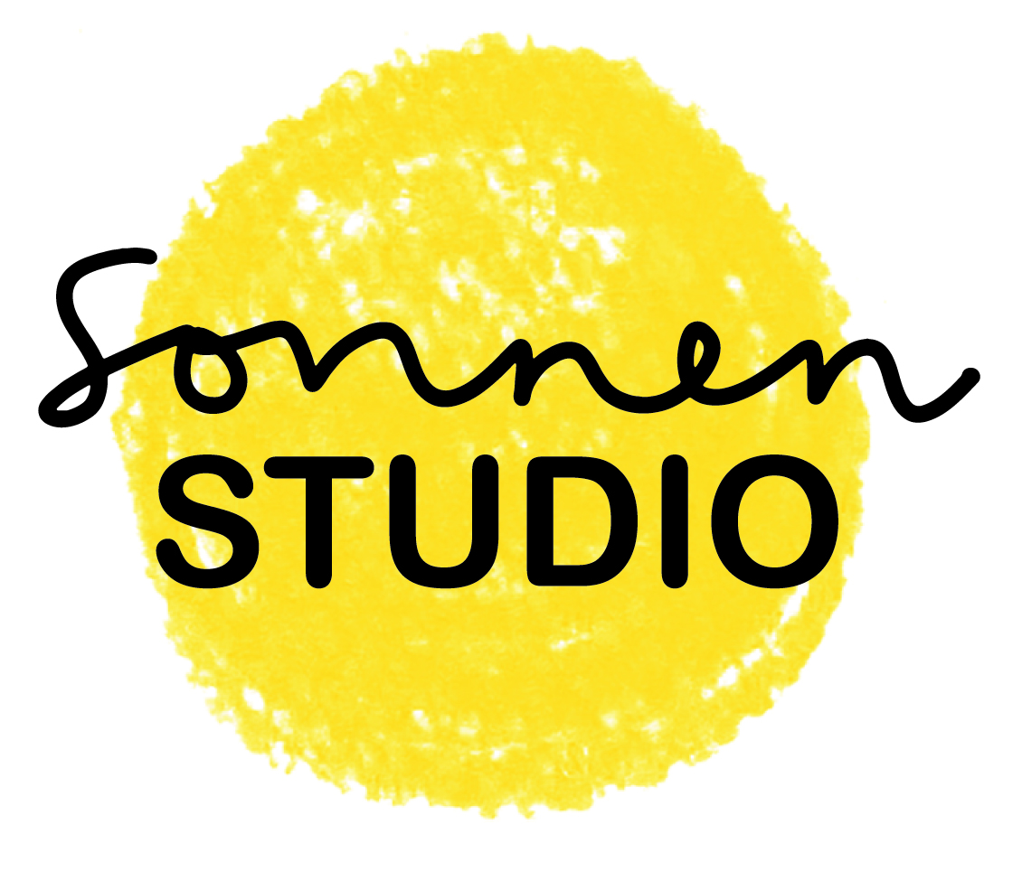 Sonnen Studio Logo geschruffelgelb