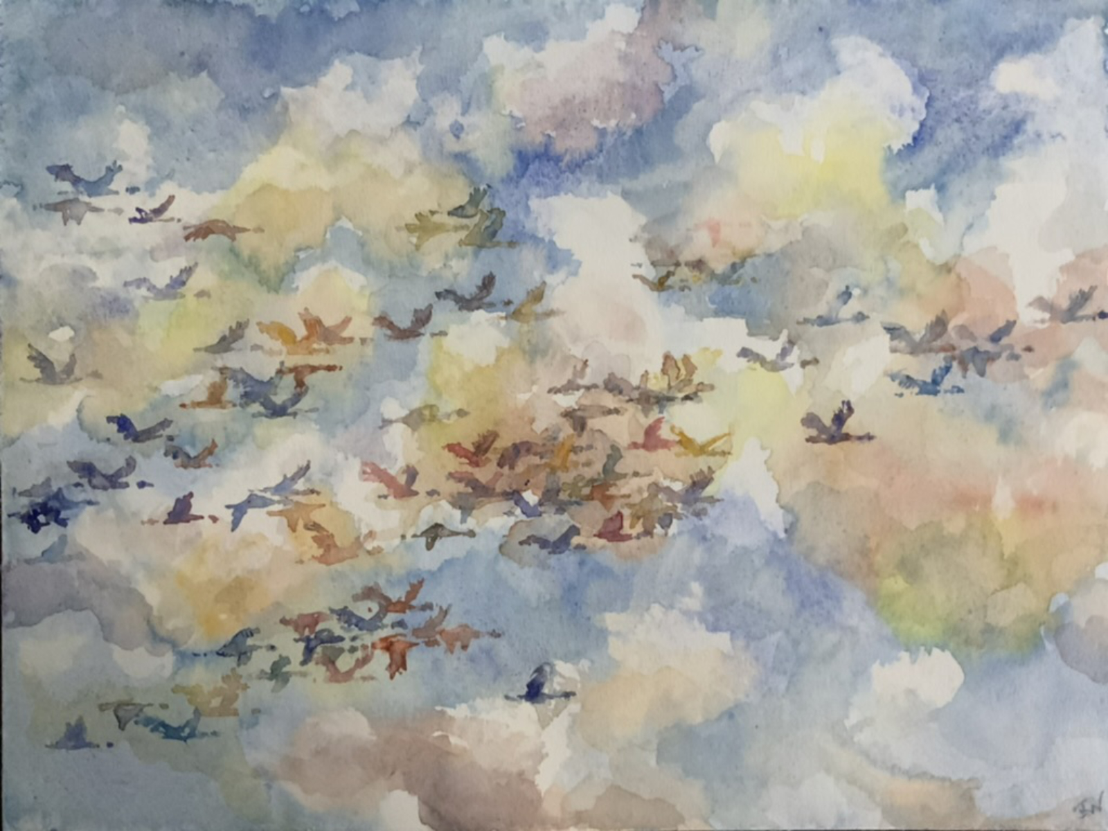Friederike Willich Aquarell